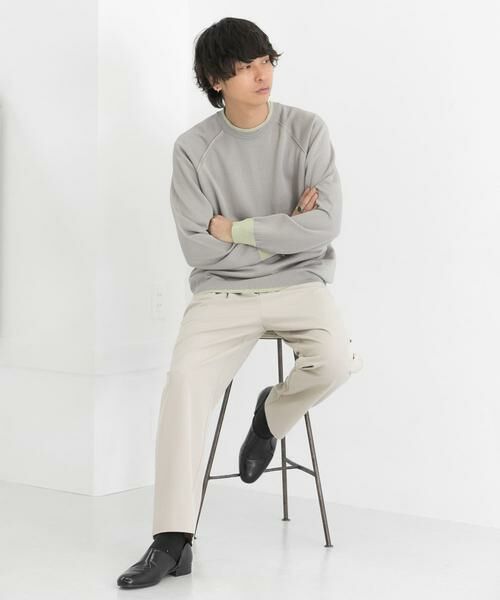 SENSE OF PLACE by URBAN RESEARCH / センスオブプレイス バイ アーバンリサーチ ニット・セーター | 『ユニセックス』『洗濯可』リブハイショクラインセーター | 詳細18