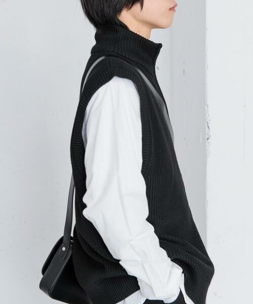 SENSE OF PLACE by URBAN RESEARCH / センスオブプレイス バイ アーバンリサーチ ベスト | 『ユニセックス』ドライバーズニットベスト | 詳細1