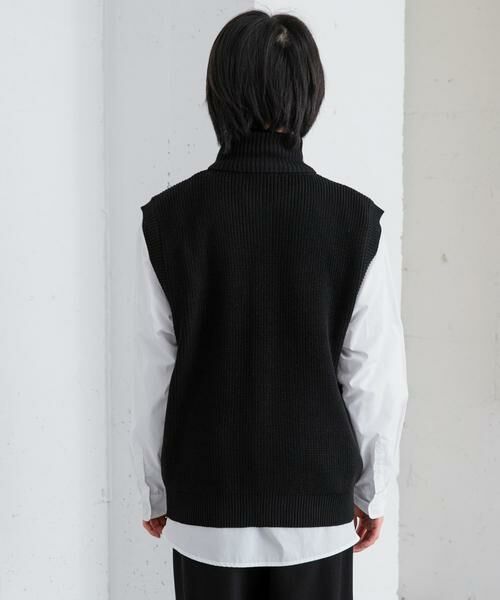 SENSE OF PLACE by URBAN RESEARCH / センスオブプレイス バイ アーバンリサーチ ベスト | 『ユニセックス』ドライバーズニットベスト | 詳細10