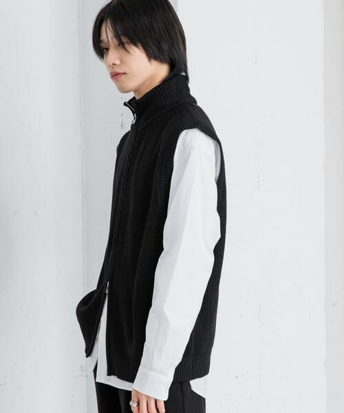 SENSE OF PLACE by URBAN RESEARCH / センスオブプレイス バイ アーバンリサーチ ベスト | 『ユニセックス』ドライバーズニットベスト | 詳細4