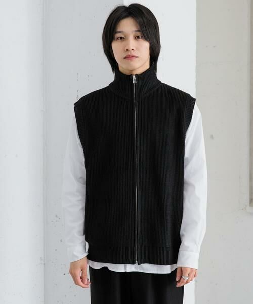 SENSE OF PLACE by URBAN RESEARCH / センスオブプレイス バイ アーバンリサーチ ベスト | 『ユニセックス』ドライバーズニットベスト | 詳細8