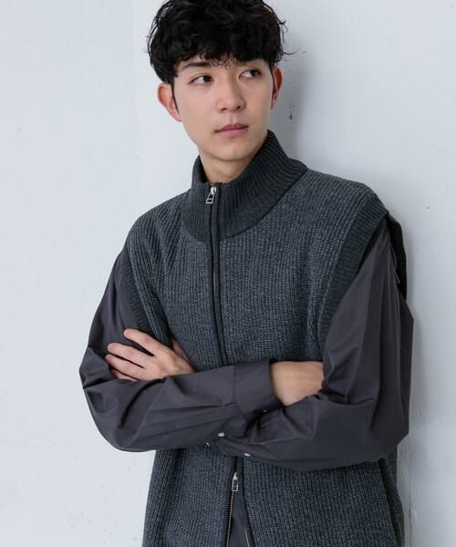 SENSE OF PLACE by URBAN RESEARCH / センスオブプレイス バイ アーバンリサーチ ベスト | 『ユニセックス』ドライバーズニットベスト | 詳細16