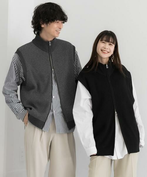 SENSE OF PLACE by URBAN RESEARCH / センスオブプレイス バイ アーバンリサーチ ベスト | 『ユニセックス』ドライバーズニットベスト | 詳細25