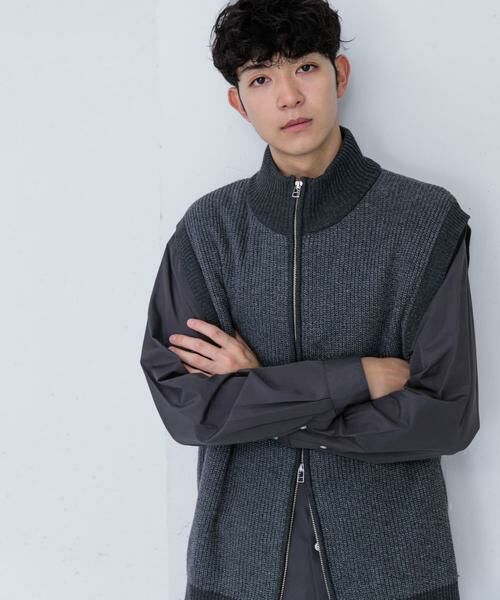 SENSE OF PLACE by URBAN RESEARCH / センスオブプレイス バイ アーバンリサーチ ベスト | 『ユニセックス』ドライバーズニットベスト | 詳細17