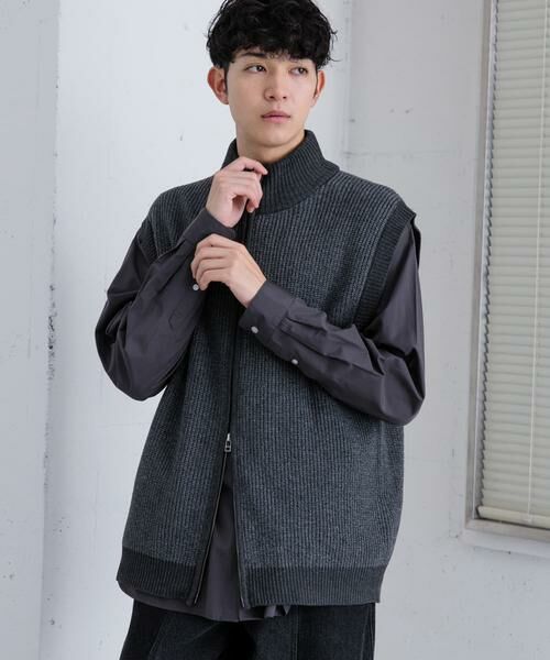 SENSE OF PLACE by URBAN RESEARCH / センスオブプレイス バイ アーバンリサーチ ベスト | 『ユニセックス』ドライバーズニットベスト | 詳細18