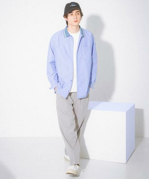 SENSE OF PLACE by URBAN RESEARCH / センスオブプレイス バイ アーバンリサーチ シャツ・ブラウス | リブラインレギュラーカラーシャツ | 詳細11