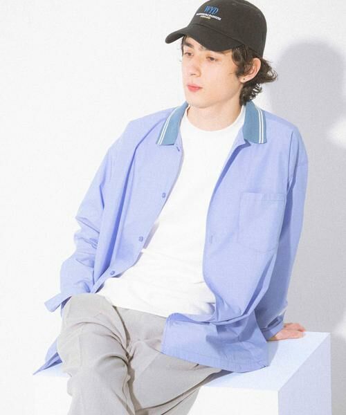 SENSE OF PLACE by URBAN RESEARCH / センスオブプレイス バイ アーバンリサーチ シャツ・ブラウス | リブラインレギュラーカラーシャツ | 詳細12