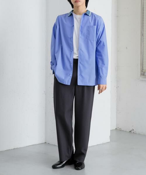 SENSE OF PLACE by URBAN RESEARCH / センスオブプレイス バイ アーバンリサーチ シャツ・ブラウス | リブラインレギュラーカラーシャツ | 詳細19