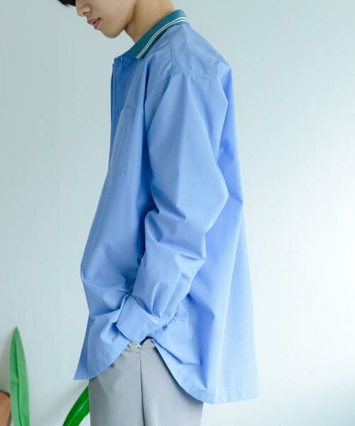 SENSE OF PLACE by URBAN RESEARCH / センスオブプレイス バイ アーバンリサーチ シャツ・ブラウス | リブラインレギュラーカラーシャツ | 詳細2