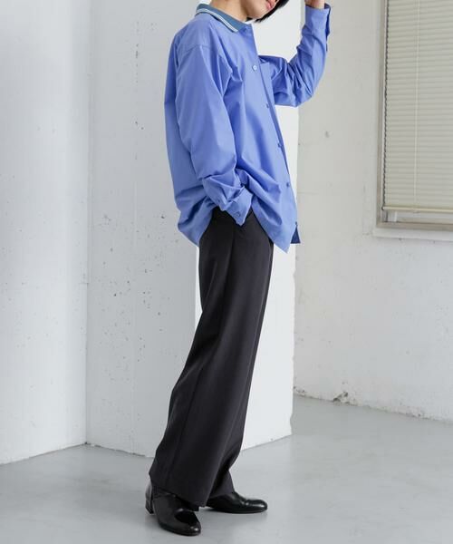 SENSE OF PLACE by URBAN RESEARCH / センスオブプレイス バイ アーバンリサーチ シャツ・ブラウス | リブラインレギュラーカラーシャツ | 詳細20