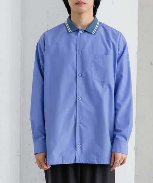 SENSE OF PLACE by URBAN RESEARCH / センスオブプレイス バイ アーバンリサーチ シャツ・ブラウス | リブラインレギュラーカラーシャツ | 詳細21