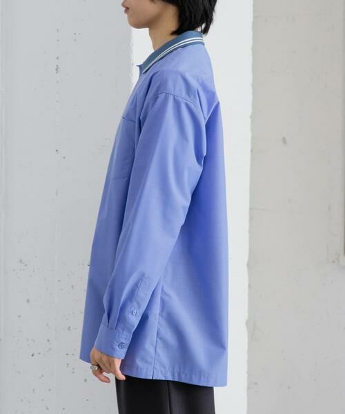 SENSE OF PLACE by URBAN RESEARCH / センスオブプレイス バイ アーバンリサーチ シャツ・ブラウス | リブラインレギュラーカラーシャツ | 詳細22