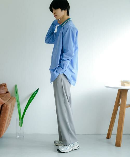 SENSE OF PLACE by URBAN RESEARCH / センスオブプレイス バイ アーバンリサーチ シャツ・ブラウス | リブラインレギュラーカラーシャツ | 詳細5