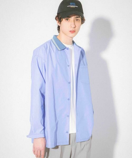 SENSE OF PLACE by URBAN RESEARCH / センスオブプレイス バイ アーバンリサーチ シャツ・ブラウス | リブラインレギュラーカラーシャツ | 詳細9