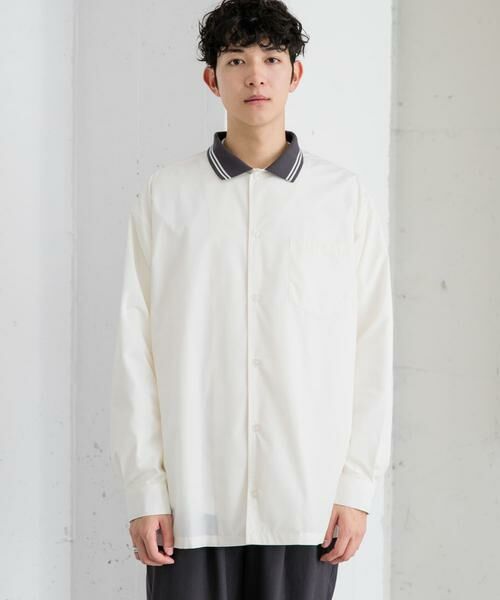 SENSE OF PLACE by URBAN RESEARCH / センスオブプレイス バイ アーバンリサーチ シャツ・ブラウス | リブラインレギュラーカラーシャツ | 詳細28
