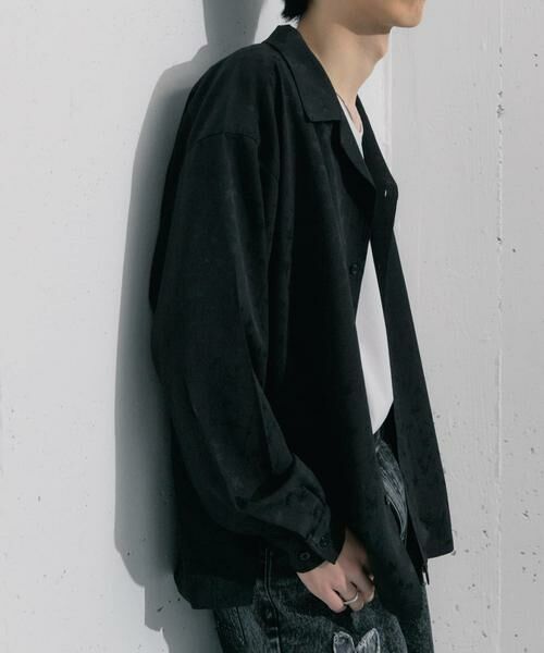 SENSE OF PLACE by URBAN RESEARCH / センスオブプレイス バイ アーバンリサーチ シャツ・ブラウス | フラワージャガードオープンカラーシャツ | 詳細12