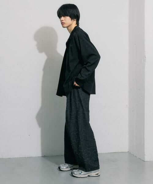 SENSE OF PLACE by URBAN RESEARCH / センスオブプレイス バイ アーバンリサーチ シャツ・ブラウス | フラワージャガードオープンカラーシャツ | 詳細7