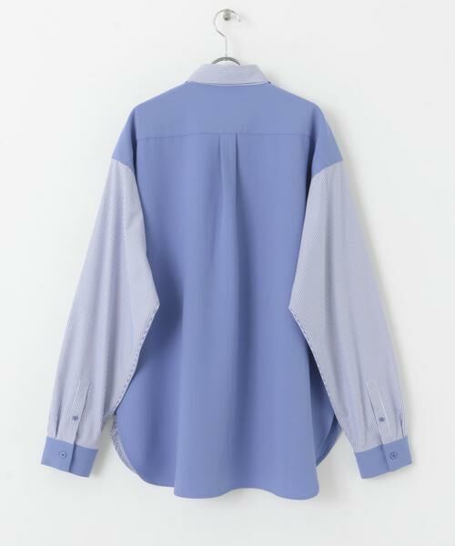 SENSE OF PLACE by URBAN RESEARCH / センスオブプレイス バイ アーバンリサーチ シャツ・ブラウス | ストライプブロックドシャツ | 詳細18