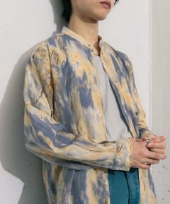 SENSE OF PLACE by URBAN RESEARCH / センスオブプレイス バイ アーバンリサーチ シャツ・ブラウス | マーブルプリントバンドカラーシャツ