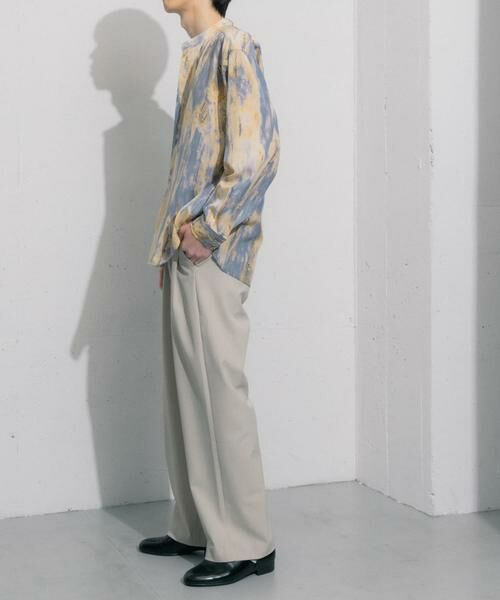 SENSE OF PLACE by URBAN RESEARCH / センスオブプレイス バイ アーバンリサーチ シャツ・ブラウス | マーブルプリントバンドカラーシャツ | 詳細16