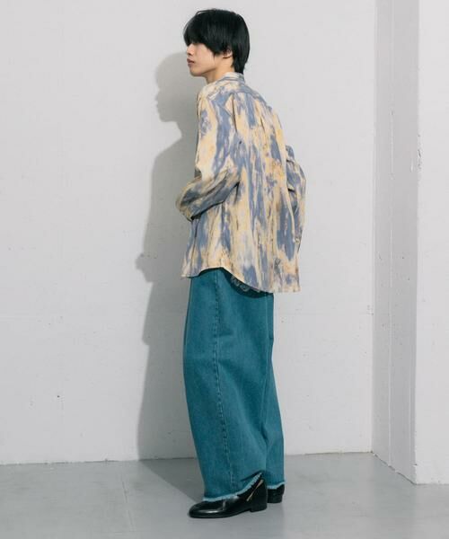 SENSE OF PLACE by URBAN RESEARCH / センスオブプレイス バイ アーバンリサーチ シャツ・ブラウス | マーブルプリントバンドカラーシャツ | 詳細8