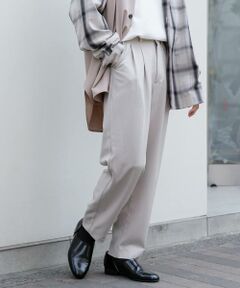 SENSE OF PLACE by URBAN RESEARCH / センスオブプレイス バイ アーバンリサーチ その他パンツ | 『イージーケア』ダブルタックテーパードパンツ