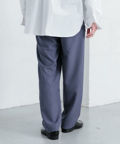SENSE OF PLACE by URBAN RESEARCH / センスオブプレイス バイ アーバンリサーチ その他パンツ | 『イージーケア』ダブルタックテーパードパンツ | 詳細3