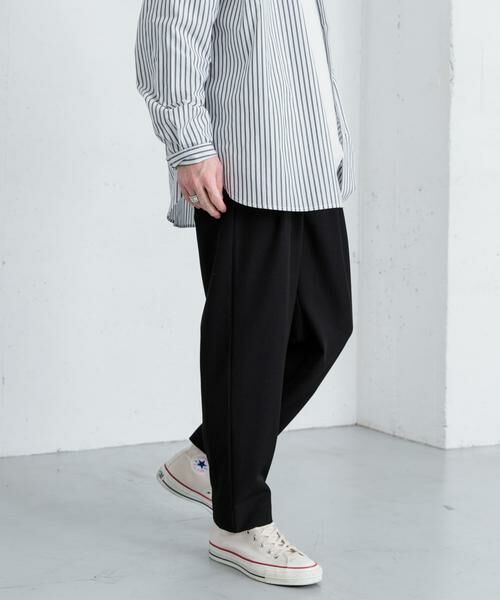 SENSE OF PLACE by URBAN RESEARCH / センスオブプレイス バイ アーバンリサーチ その他パンツ | 『イージーケア』ダブルタックテーパードパンツ | 詳細13