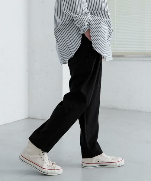SENSE OF PLACE by URBAN RESEARCH / センスオブプレイス バイ アーバンリサーチ その他パンツ | 『イージーケア』ダブルタックテーパードパンツ | 詳細14