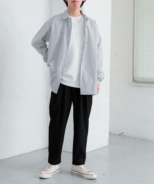 SENSE OF PLACE by URBAN RESEARCH / センスオブプレイス バイ アーバンリサーチ その他パンツ | 『イージーケア』ダブルタックテーパードパンツ | 詳細17