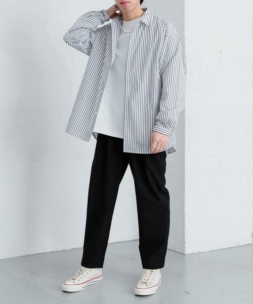 SENSE OF PLACE by URBAN RESEARCH / センスオブプレイス バイ アーバンリサーチ その他パンツ | 『イージーケア』ダブルタックテーパードパンツ | 詳細18