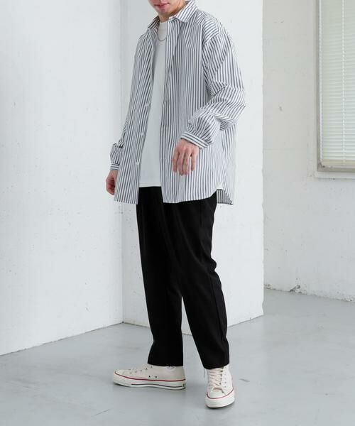 SENSE OF PLACE by URBAN RESEARCH / センスオブプレイス バイ アーバンリサーチ その他パンツ | 『イージーケア』ダブルタックテーパードパンツ | 詳細19