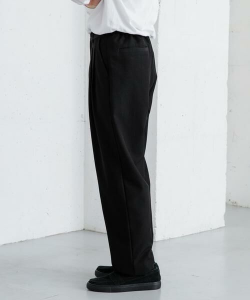 SENSE OF PLACE by URBAN RESEARCH / センスオブプレイス バイ アーバンリサーチ その他パンツ | 『イージーケア』ダブルタックテーパードパンツ | 詳細21