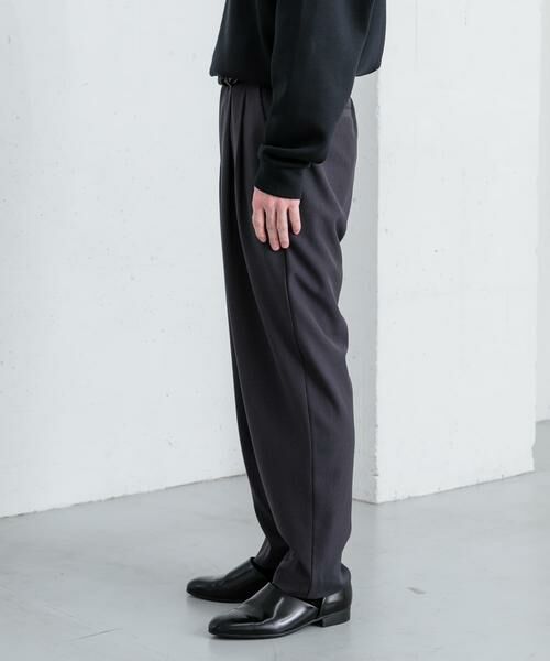 SENSE OF PLACE by URBAN RESEARCH / センスオブプレイス バイ アーバンリサーチ その他パンツ | 『イージーケア』ダブルタックテーパードパンツ | 詳細26