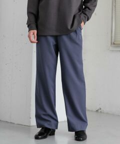 SENSE OF PLACE by URBAN RESEARCH / センスオブプレイス バイ アーバンリサーチ その他パンツ | 『イージーケア』ダブルタックワイドパンツ