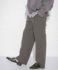 SENSE OF PLACE by URBAN RESEARCH / センスオブプレイス バイ アーバンリサーチ その他パンツ | 『イージーケア』ダブルタックワイドパンツ