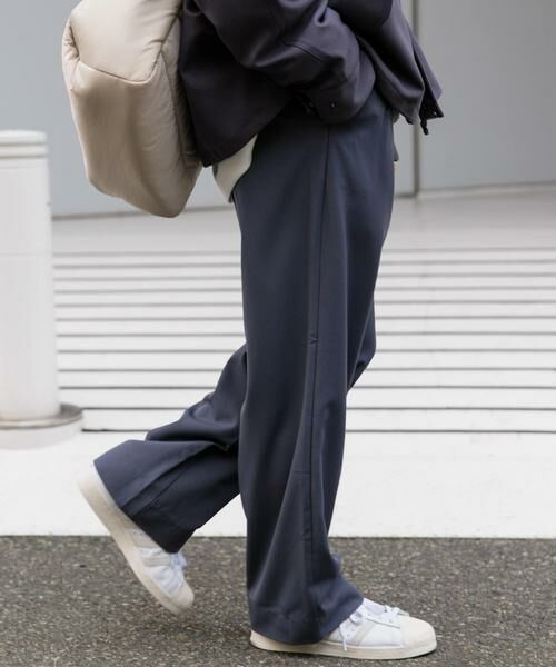 SENSE OF PLACE by URBAN RESEARCH / センスオブプレイス バイ アーバンリサーチ その他パンツ | 『イージーケア』ダブルタックワイドパンツ | 詳細10
