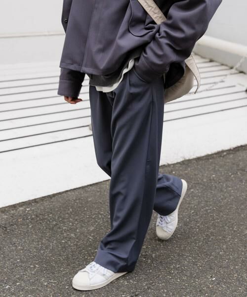 SENSE OF PLACE by URBAN RESEARCH / センスオブプレイス バイ アーバンリサーチ その他パンツ | 『イージーケア』ダブルタックワイドパンツ | 詳細12