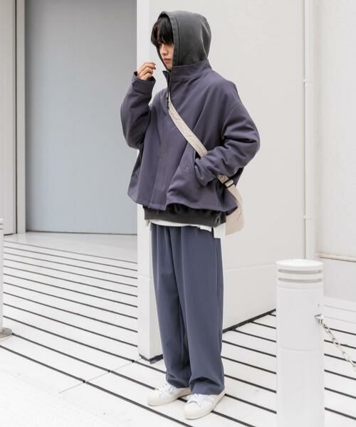 SENSE OF PLACE by URBAN RESEARCH / センスオブプレイス バイ アーバンリサーチ その他パンツ | 『イージーケア』ダブルタックワイドパンツ | 詳細14