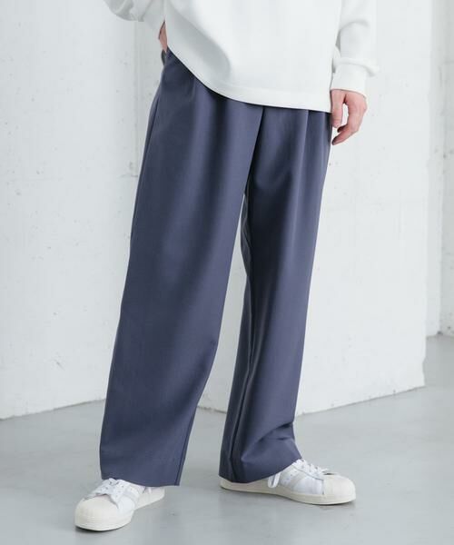 SENSE OF PLACE by URBAN RESEARCH / センスオブプレイス バイ アーバンリサーチ その他パンツ | 『イージーケア』ダブルタックワイドパンツ | 詳細18
