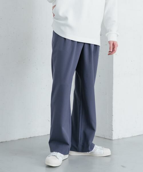 SENSE OF PLACE by URBAN RESEARCH / センスオブプレイス バイ アーバンリサーチ その他パンツ | 『イージーケア』ダブルタックワイドパンツ | 詳細19