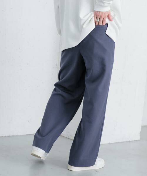 SENSE OF PLACE by URBAN RESEARCH / センスオブプレイス バイ アーバンリサーチ その他パンツ | 『イージーケア』ダブルタックワイドパンツ | 詳細20