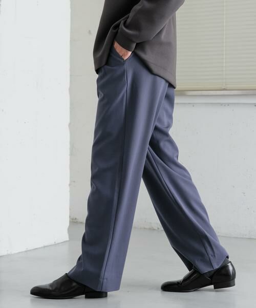 SENSE OF PLACE by URBAN RESEARCH / センスオブプレイス バイ アーバンリサーチ その他パンツ | 『イージーケア』ダブルタックワイドパンツ | 詳細4