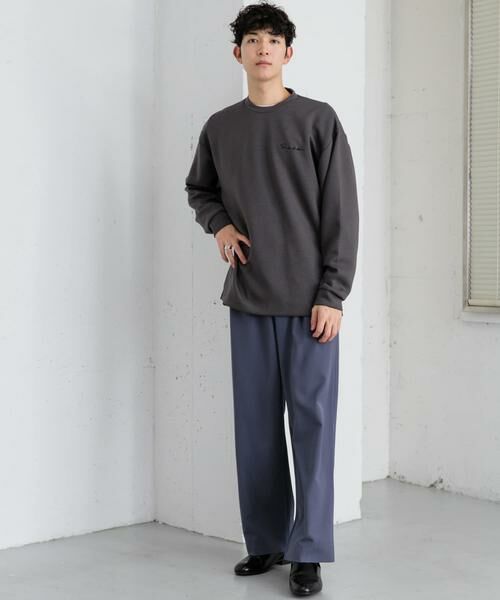 SENSE OF PLACE by URBAN RESEARCH / センスオブプレイス バイ アーバンリサーチ その他パンツ | 『イージーケア』ダブルタックワイドパンツ | 詳細5
