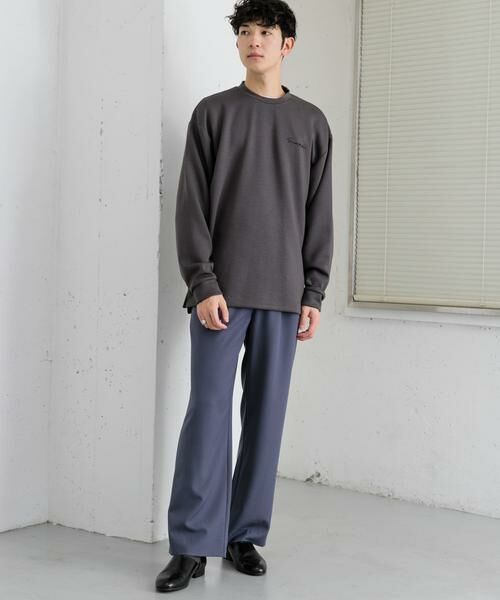 SENSE OF PLACE by URBAN RESEARCH / センスオブプレイス バイ アーバンリサーチ その他パンツ | 『イージーケア』ダブルタックワイドパンツ | 詳細6