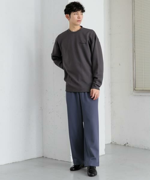 SENSE OF PLACE by URBAN RESEARCH / センスオブプレイス バイ アーバンリサーチ その他パンツ | 『イージーケア』ダブルタックワイドパンツ | 詳細7