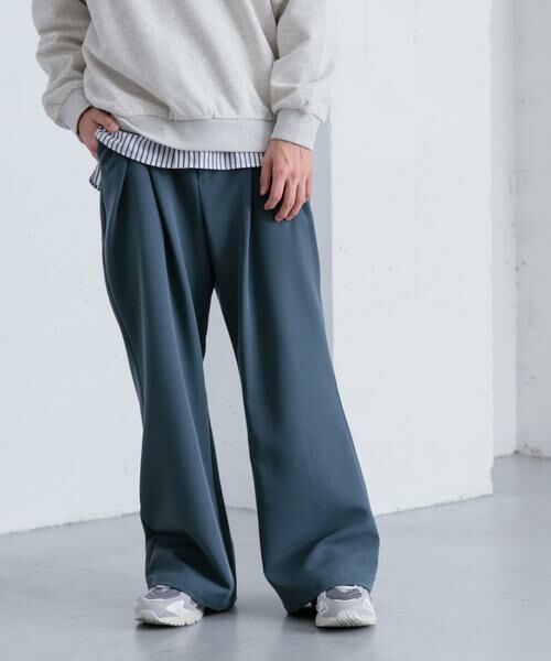 SENSE OF PLACE by URBAN RESEARCH / センスオブプレイス バイ アーバンリサーチ その他パンツ | インバーテッドタックスラックス | 詳細9