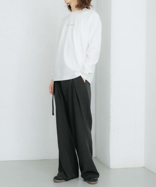 SENSE OF PLACE by URBAN RESEARCH / センスオブプレイス バイ アーバンリサーチ その他パンツ | インバーテッドタックスラックス | 詳細28