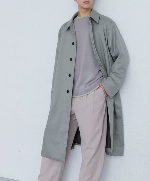 SENSE OF PLACE by URBAN RESEARCH / センスオブプレイス バイ アーバンリサーチ ステンカラーコート | 『ユニセックス』ステンカラーコート | 詳細2
