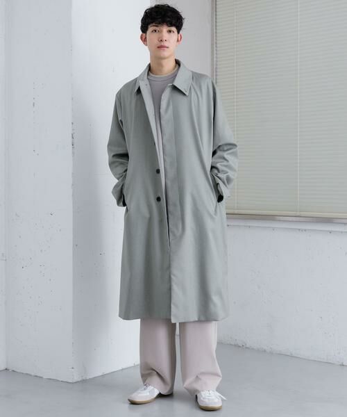 SENSE OF PLACE by URBAN RESEARCH / センスオブプレイス バイ アーバンリサーチ ステンカラーコート | 『ユニセックス』ステンカラーコート | 詳細6
